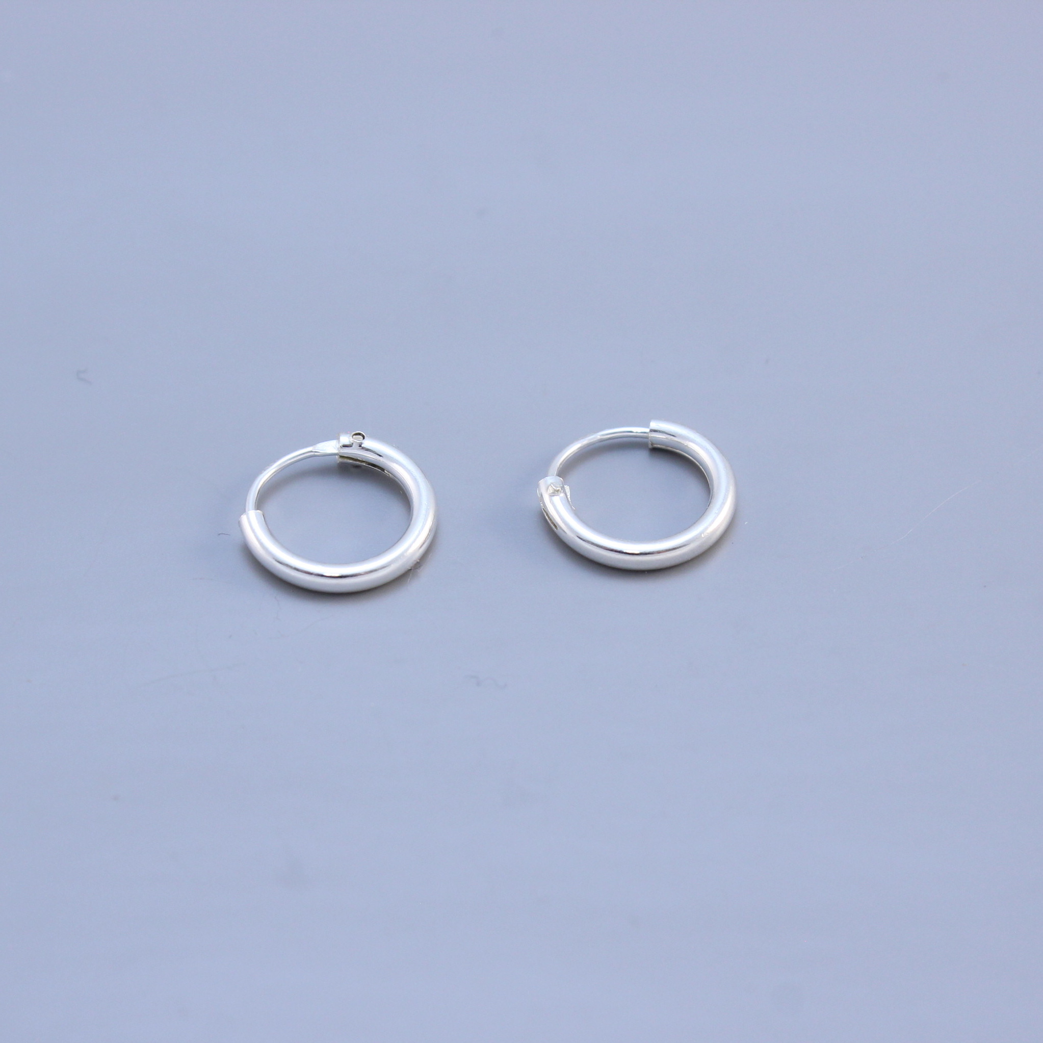 Stříbné kroužky 10 X 1,2 mm