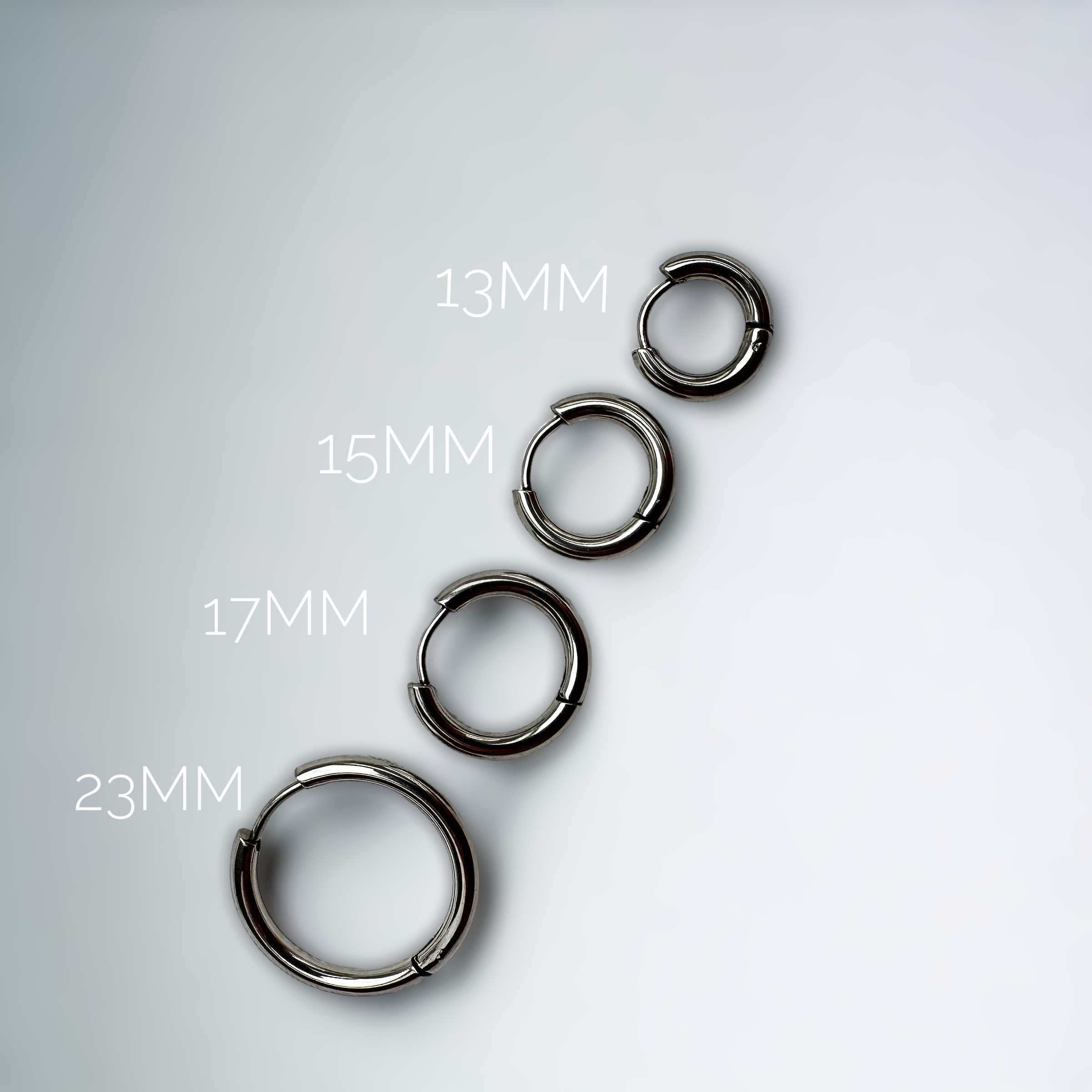 Náušnice kruhy Ø23mm